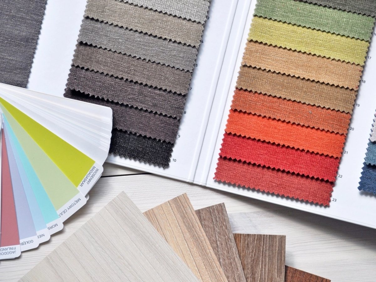 Material and finish selection